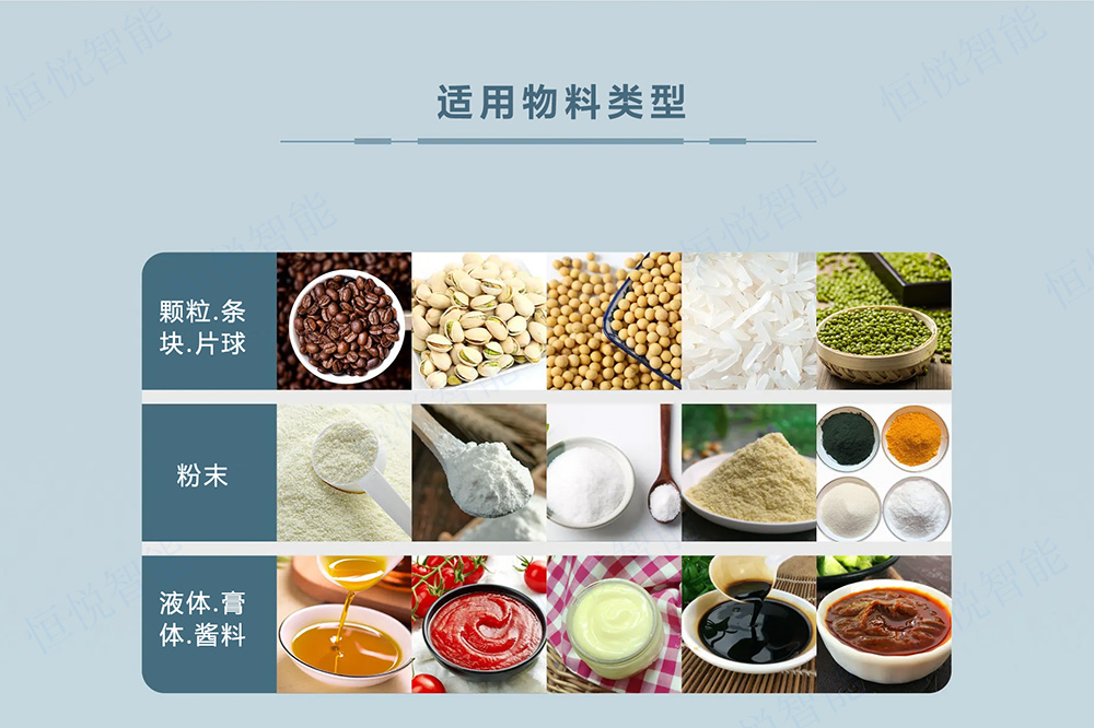 自動定量稱重包裝機覆蓋多行業顆粒包裝需求