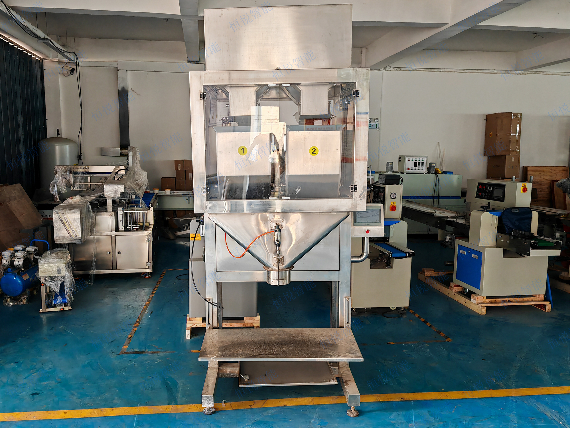 半自動顆粒灌裝機