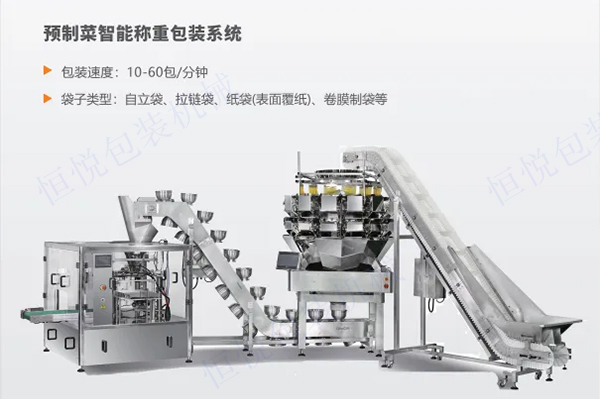 預(yù)制菜智能稱(chēng)重包裝系統(tǒng)