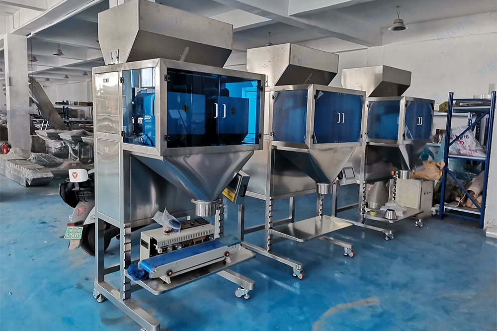 自動顆粒稱重包裝機生產線 自動顆粒稱重包裝機生產線